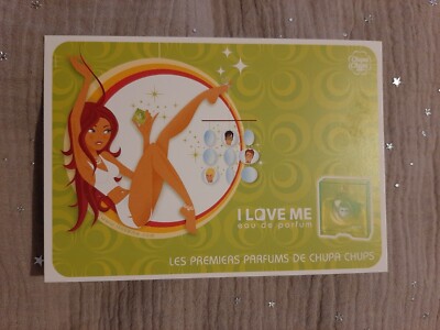 Carte Parfumée - Parfum Card. Chupa Chups - I love me
