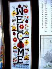 Stoney Creek Magazine Cross Stitch Pattern "Summer Welcome"