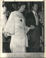 1971 Press Photo Canada's PM Pierre Elliott Trudeau & wife Margaret at Vancouver