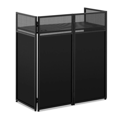 Ultimax DJCombiBooth DJ Combi Booth mit Tragetasche Faltbare Leinwand DJ Equipment