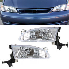 Headlight Set Left Right Fit 1998-2000 Toyota Corolla To2502121 To2503121 Headlight Set Left Right Fit 1998-2000 Toyota Corolla To2502121 To2503121