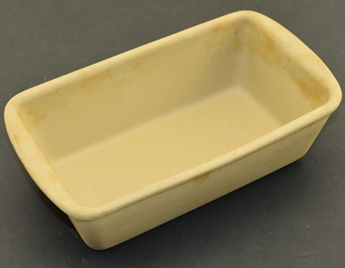 Stoneware bread pan cheap
