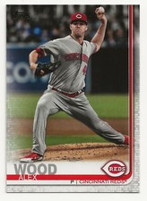 ALEX WOOD 2019 Topps Series 2 Base Card Cincinnati Reds (#464)