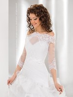 Bridal Ivory/white Lace Over-top Bolero Shrug Wedding Jacket 8/10/12/14 Bridal Ivory/white Lace Over-top Bolero Shrug Wedding Jacket 8/10/12/14