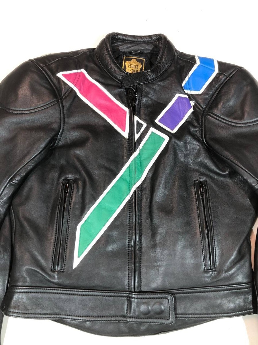 IXS Avangarde Racing Moto Leather Jacket vintage | eBay