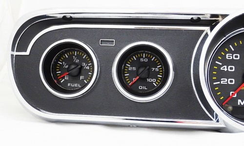 1965-1966 Ford Mustang Analog Gauges Instrument Cluster Direct Fit Dashboard USA - Picture 4 of 12