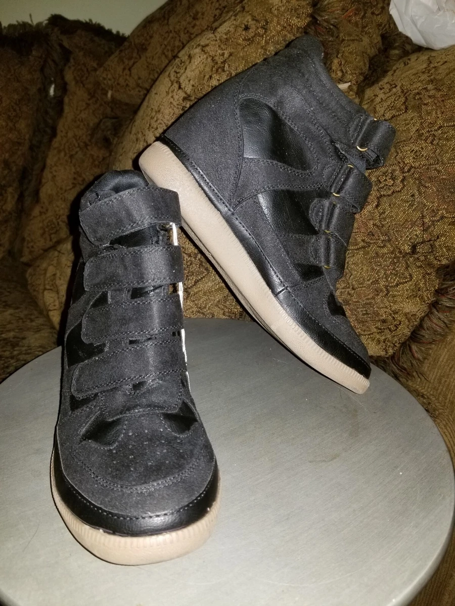 2 inch top heel sneakers