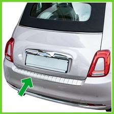 Heckstoßstangenprotektor Für FIAT 500 / 500C | 2016-2020 Aus Mattstahl