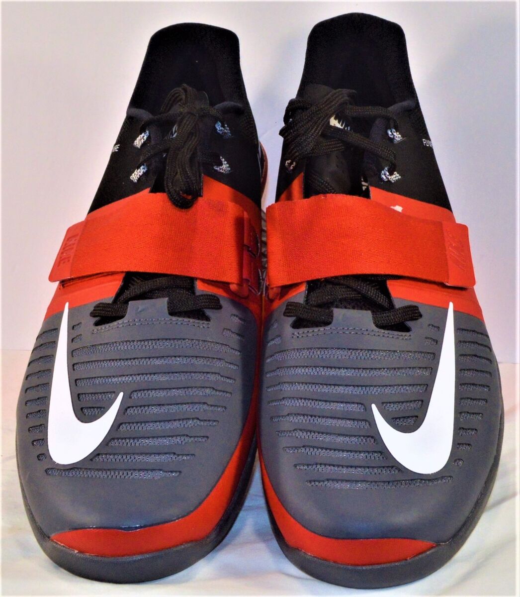 Oneerlijk brandwonden enkel Nike Romaleos 3 Red & Black Training Weightlifting Shoes Sz 15 NEW 852933  600 | eBay
