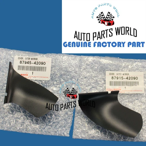 GENUINE OEM TOYOTA 2006-2011 RAV4 LOWER RIGHT & LEFT OUTER MIRROR COVER SET OF 2