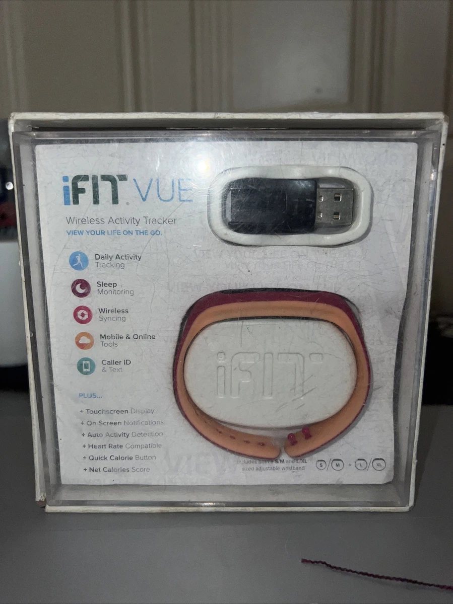 IFit Vue Wireless Activity Tracker Size S m Adjustable Color