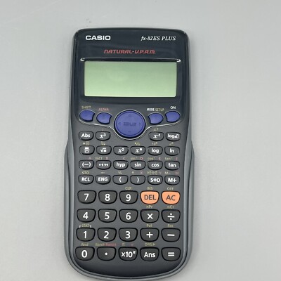 Casio FX-82es PLUS Scientific Calculator WORKS TESTED!
