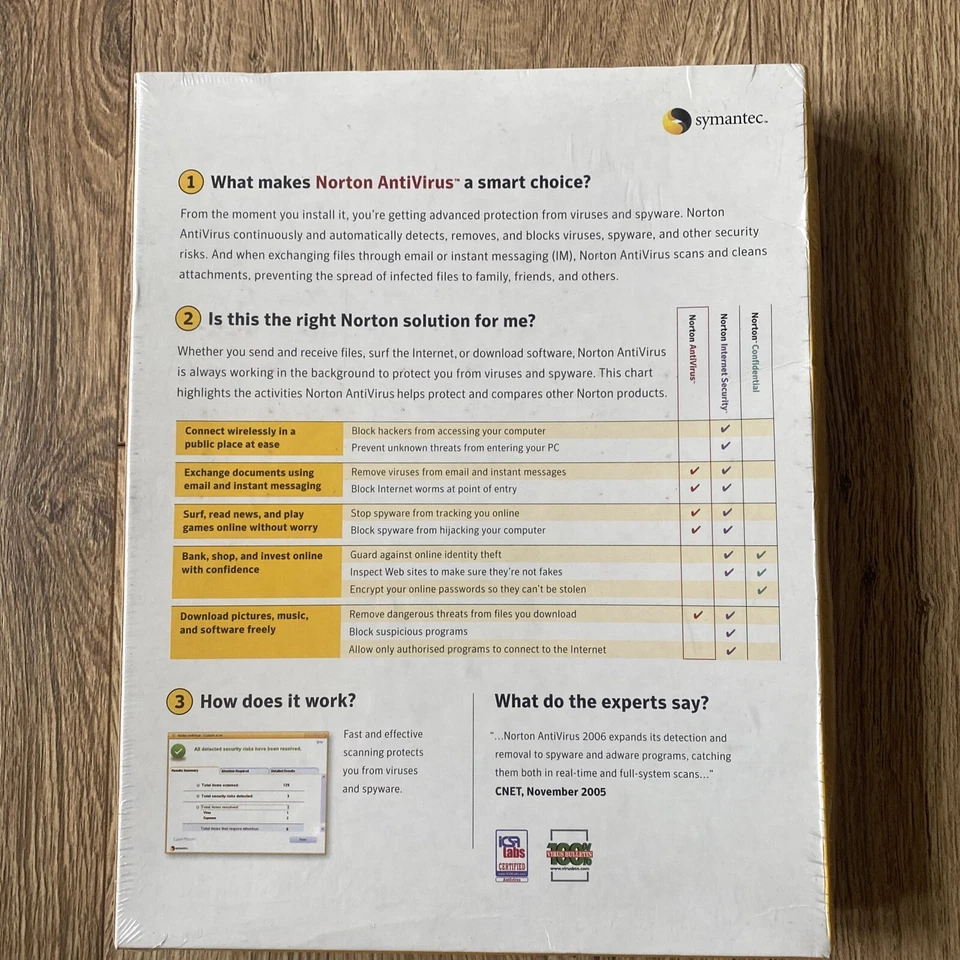 Norton Antivirus 2007 - Brand New And Still Sealed In Box - Image 3 of 4