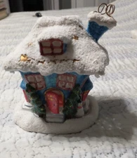 Winterberry Whole Home Holiday Tealight House Candle Holder