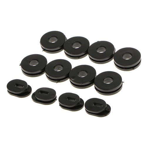 Set of 12, Side Cover Panel Rubber Grommets 12pk for Honda Goldwing