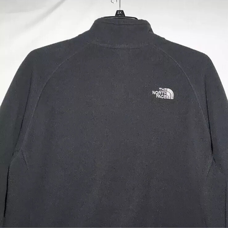 The North Face Jacket Mens XL Black Polartec Camping,Hiking Full Zip Logo Fleece thumbnail 7