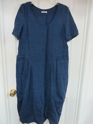 banana blue linen dress Second-Hand Banana Blue Relaxed Fit Essential Black Linen Dress Size S –  SwapUp main image 0