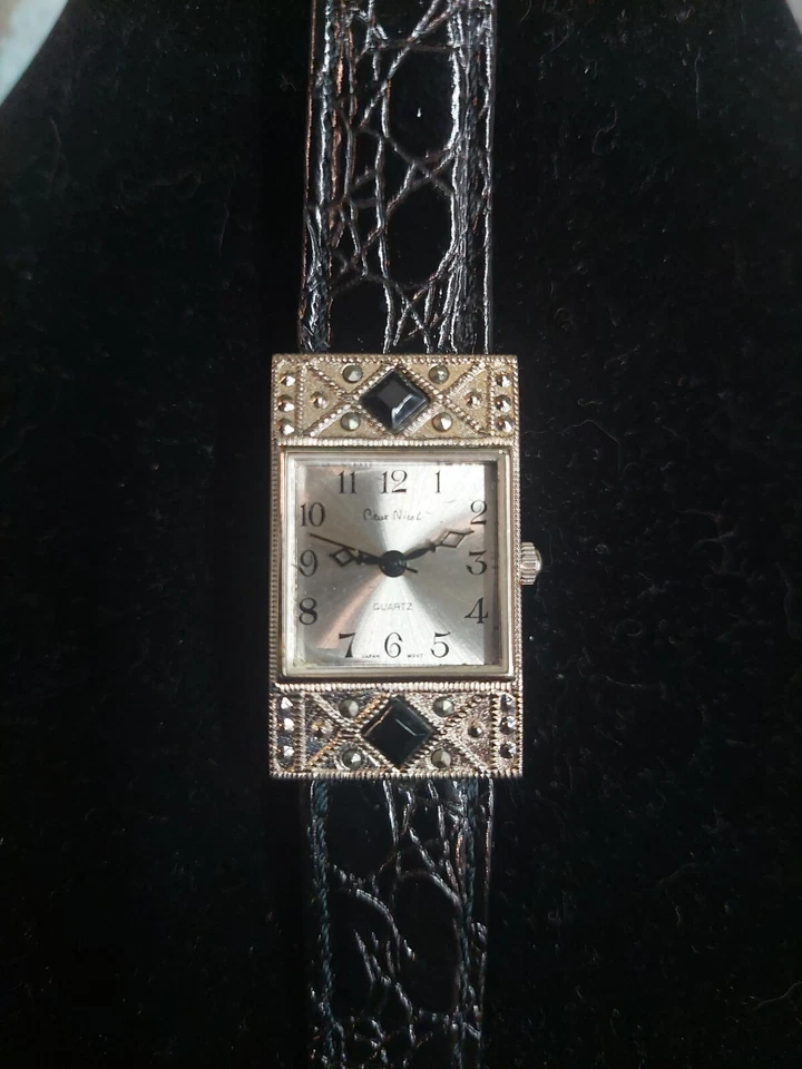 RELOJ PIERRE NICOL VINTAGE MARCASITA CUARZO NECESITA BATERÍA  Foto 2 de 4