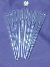 SMOKE FLUID DROPPER train steam engine diesel drops track lionel needle (10 pack