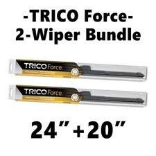 2-Wipers: 24"+20" Trico Force All-Season Beam Wiper Blades - 25-240 25-200