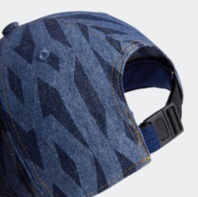Adidas Ivy Park (Beyoncé) Rodeo Monogram Denim Baseball Cap  display picture 2
