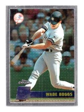 1996 Topps Chrome #127 Wade Boggs New York Yankees