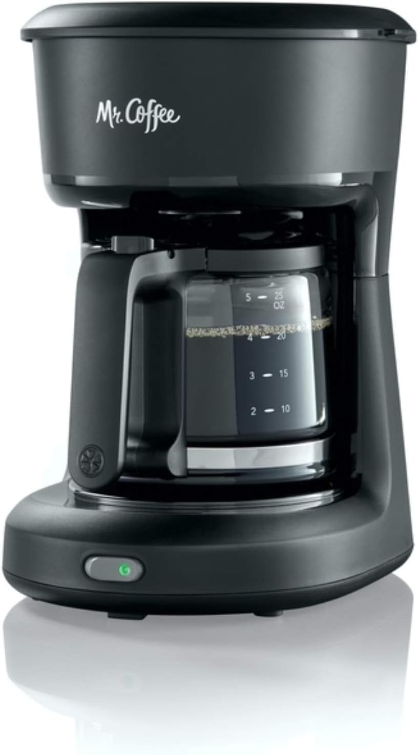  5-Cup Mini Brew Switch Coffee Maker, Black