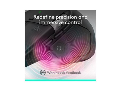 Logitech MX Master 4 Wireless Mouse, Advanced Ergonomic Design, MagSpeed Scroll
