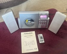 Ferguson F2 Micro Hi-Fi CD Stereo System & Alarm Clock | Working with Remote
