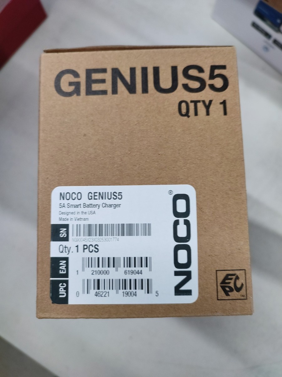 NOCO GENIUS5 6V and 12V 5A Battery Charger for sale online | eBay