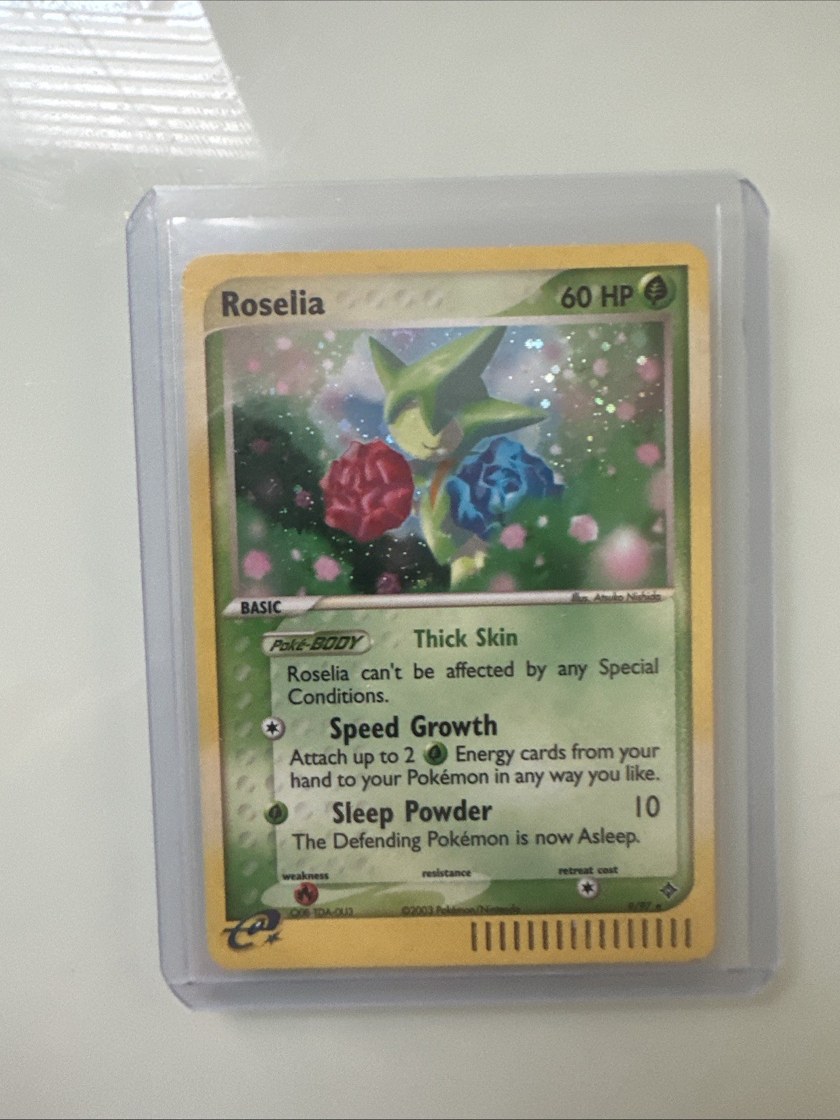 Roselia Holo Rare E Reader 9/97 Ex Dragon 2003 Pokémon TCG - NM-image