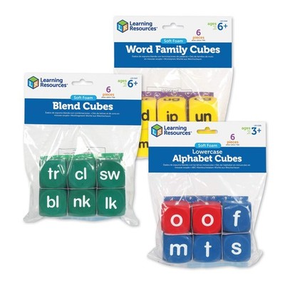 Learning Resources Phonics Cubes Class Set - Alphabet and Words Letter Recogn...