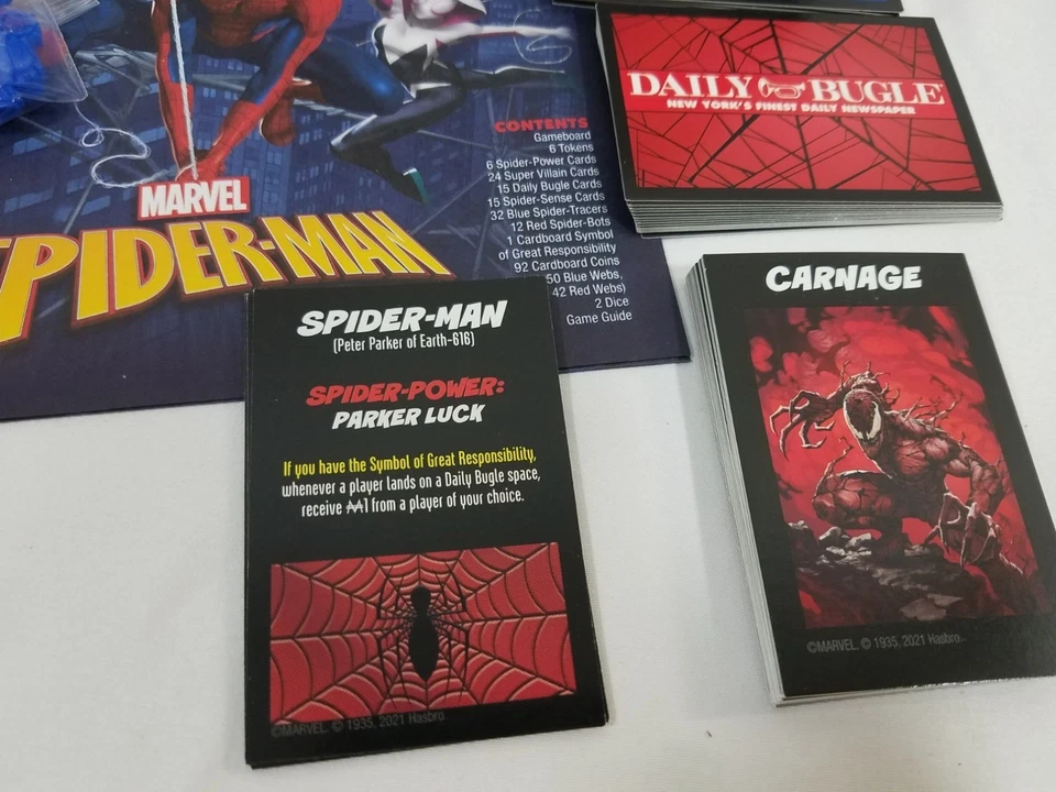 Juego de mesa piezas de repuesto Monopoly Spider-Man Edition Foto 4 de 4