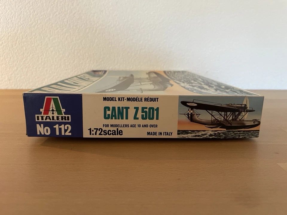 ITALERI 1/72 C.R.D.A. Cant Z2501 Model No 112 Original Box Vintage - Image 2 of 4