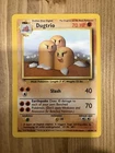 Pokemon TCG Base Set Dugtrio 19/102 Non Holo LP-