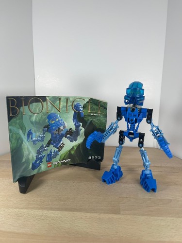 Lego Bionicle Toa Mata Gali - 8533 - 100% Complete With Instructions No Canister
