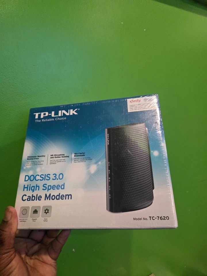 TP-LINK TC-7620 680Mbps Cable Modem - Image 2 of 3