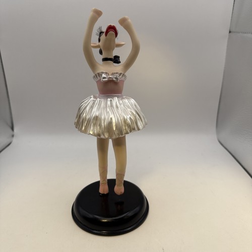 CowParade Moo Moo In A Tutu Figurine 2003 Westland Ballerina Cow