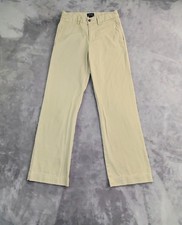 Polo Ralph Lauren Chino Pants Boys Sz 12 Beige/Khaki School Uniform C10-17