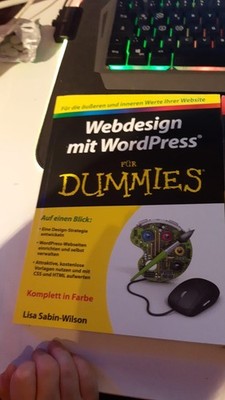 Webdesign mit Wordpress für Dummies von Lisa Sabin-Wilson (2016, Taschenbuch)