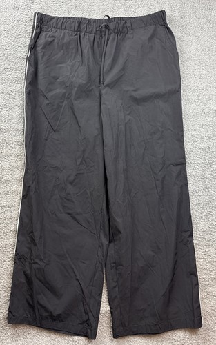Wild Fable Women's Size XXL Wide Leg Track Pants Black