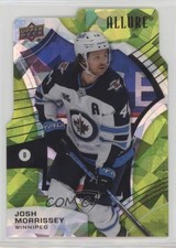2021-22 Upper Deck Allure Green Rainbow Die-Cut 46/99 Josh Morrissey #32 0r8l