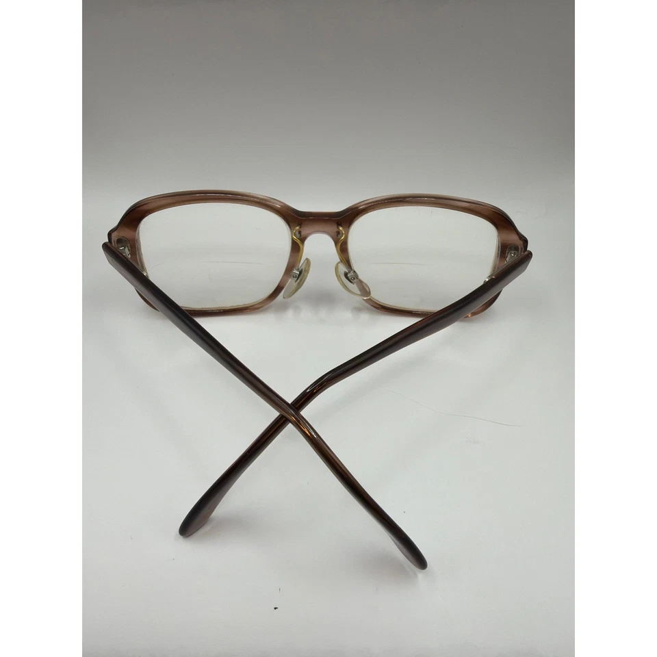 Vintage Anos 70 Rodenstock Benno C 145 Óculos Fames Mel Calico Quadrado - Imagem 2 de 4