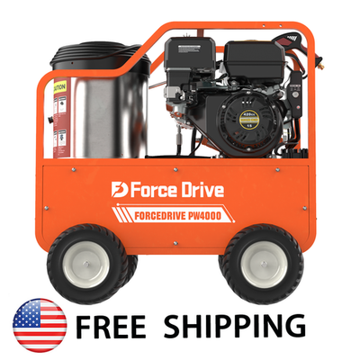 #ad 280Bar Hot Water Pressure Washer 13.5HP Diesel Heated Piston Pump Air Cooled $2799.00