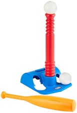 Little Tikes T-Ball Set, Red, 5 Balls, for Toddlers Ages 18 Months   Pink