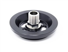 Torque Solution Aluminum Billet WIX Oil Filter Adapter for Nissan R35 GT-R VR38