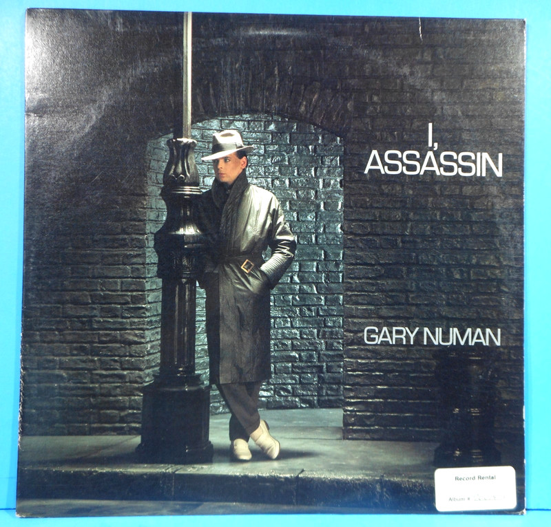 GARY NUMAN I, ASSASSIN LP 1982 ORIGINAL PRESS GREAT CONDITION! VG++/VG+!!A