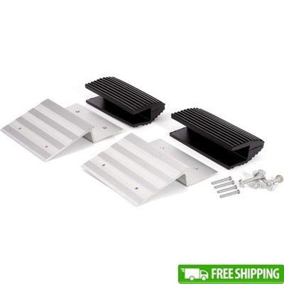 Heavy Duty Ramp Kit 2x8 Boards Quick Loading ATV Lawn Mower Snowmobiles Truck