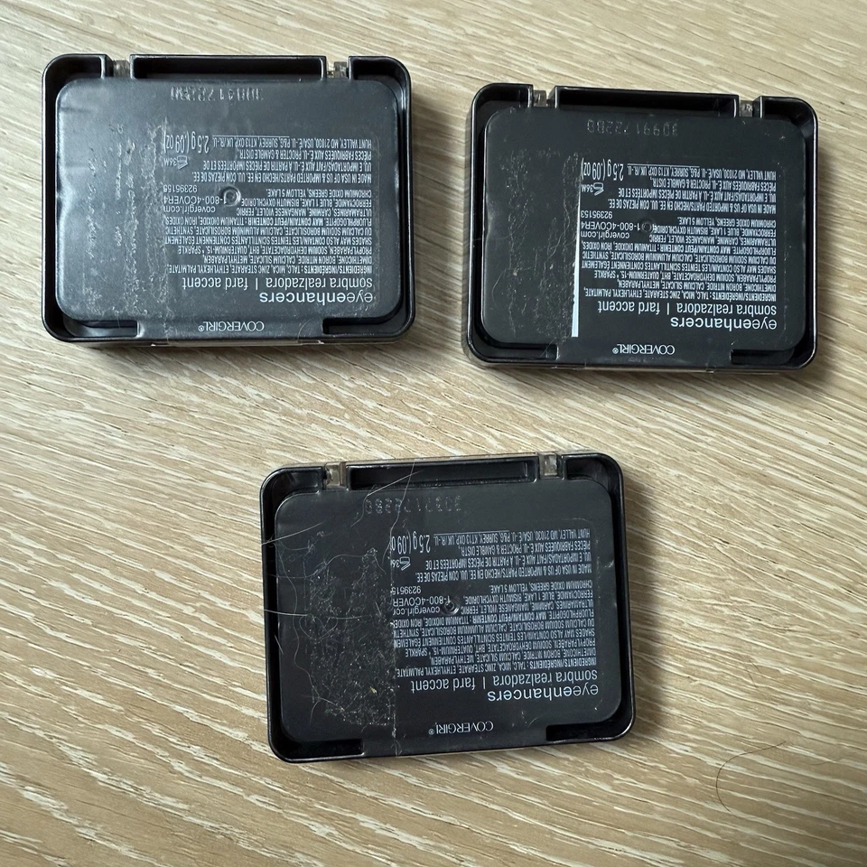 Lot (3) NOS Covergirl Eye Enhancers Eyeshadow Discontinued Rare 670 710 740 - Image 3 of 4