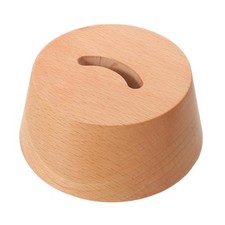 Shoe Horn Stand Alone Wooden Storage Base Hallway Holder Countertop